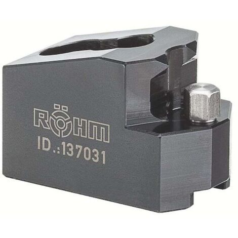 Röhm Mâchoires à griffes, largeur de rainure 17, trempé Denture pointue 90°, longueur de griffe 40 mm, 1 pièce - 137039