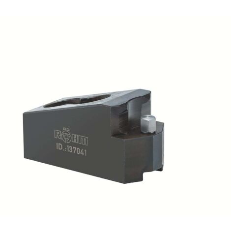 Röhm Mâchoires à griffes, largeur de rainure 21, trempé Denture pointue 90°, longueur de griffe 43 mm, 1 pièce - 137043