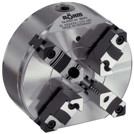 Röhm mandrin à spirale planes Duro-M 160/4 baïonnette (ISO 702-3/DIN 55027) KK 4 mors de base et mors rapportés - 185555