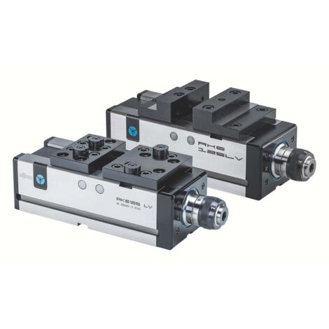 Röhm serrage compact NC RKE-LV, largeur de mâchoire 125, avec mâchoires de support - 180465