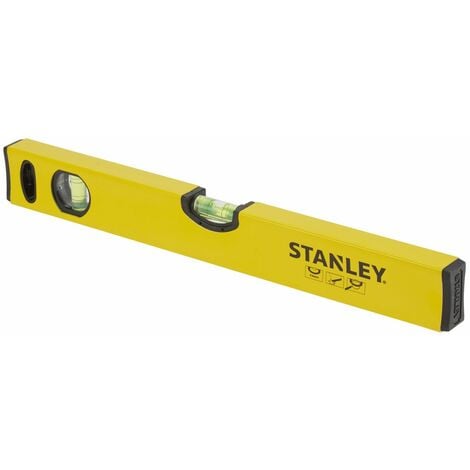 Röhrenwasserwaage Classic - 40 cm - 2 Libellen - STANLEY, STHT1-43102