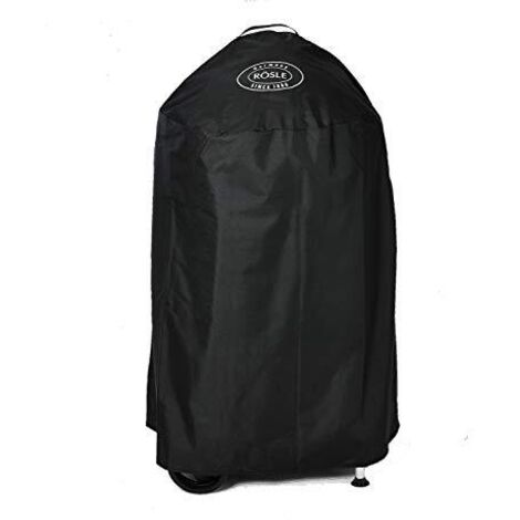 RÖSLE copertura per barbecue a carbonella Smoker No.1 F50/F50-S, custodia protettiva in 100% poliestere, con pratica chiusura in velcro per il fissaggio, impermeabile