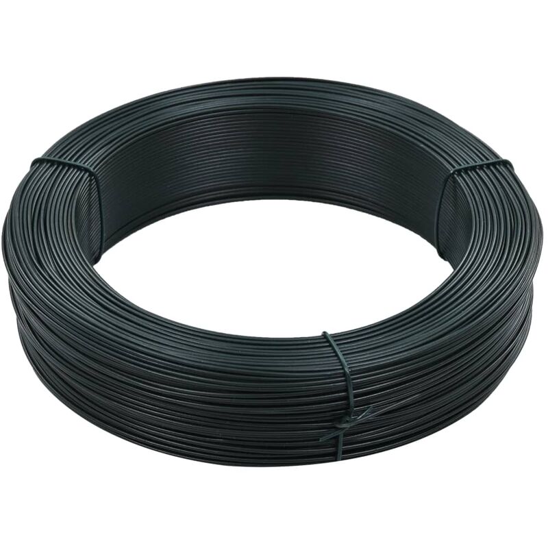 

alambre para atar vallas acero verde ennegrecido 250 m 1,4/2 mm - Rogal