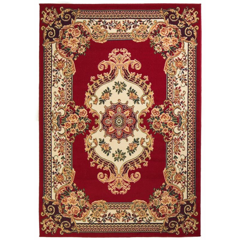 

alfombra oriental roja/beige 120x170 cm - Rogal