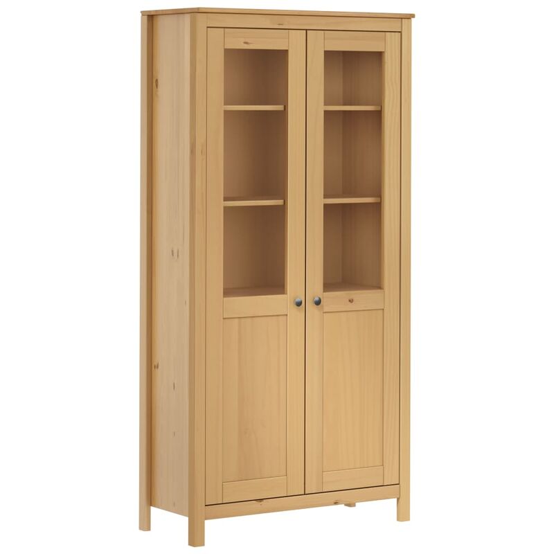 

Rogal aparador hill range madera de pino marrón miel 85x37x170,5 cm Rogal