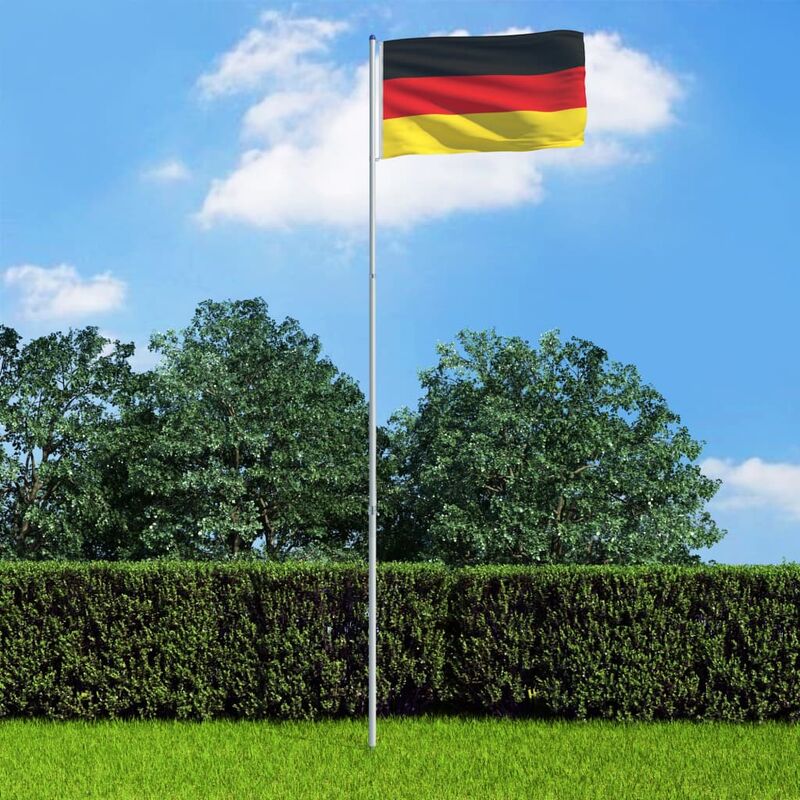 

bandera de alemania y mástil de aluminio 6 m - Rogal