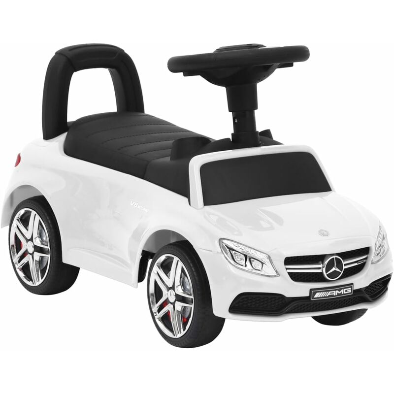 

coche para niños mercedes benz c63 blanco - Rogal