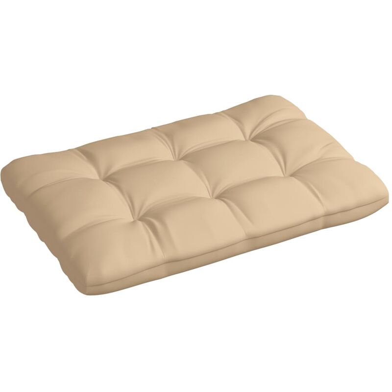 

cojín para palets de tela beige 120x80x12 cm - Rogal