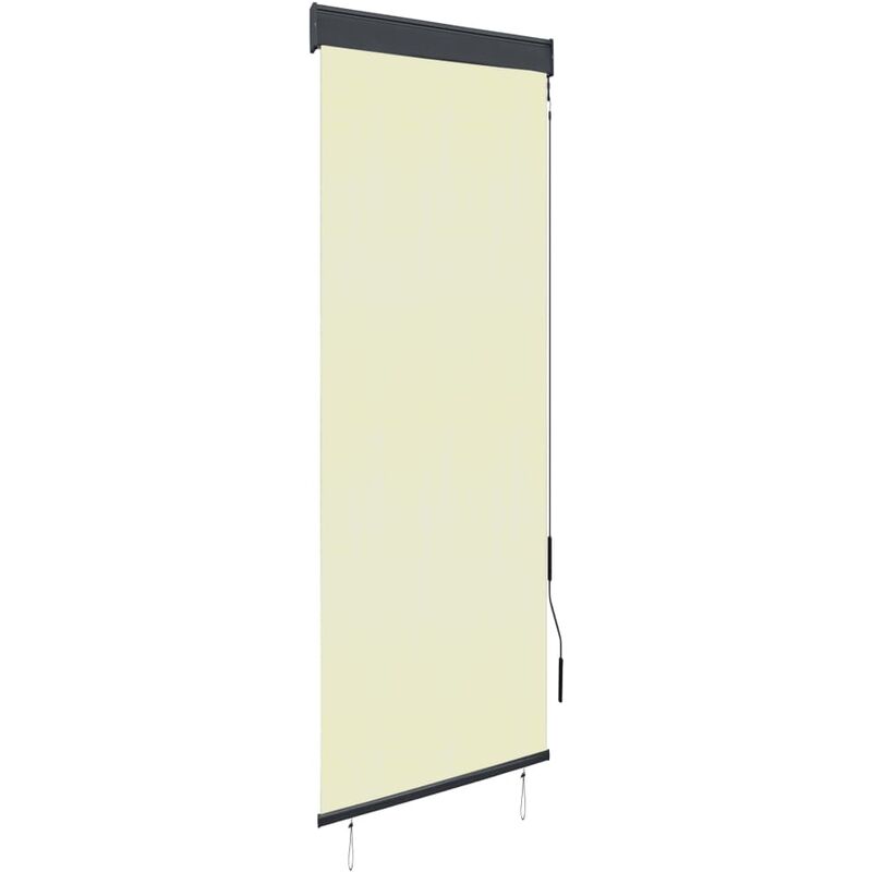 

estor enrollable de exterior color crema 60x250 cm - Rogal