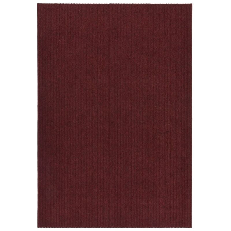 

Alfombra de pasillo atrapa suciedad 100x150 cm rojo burdeos - Rojo - Vidaxl