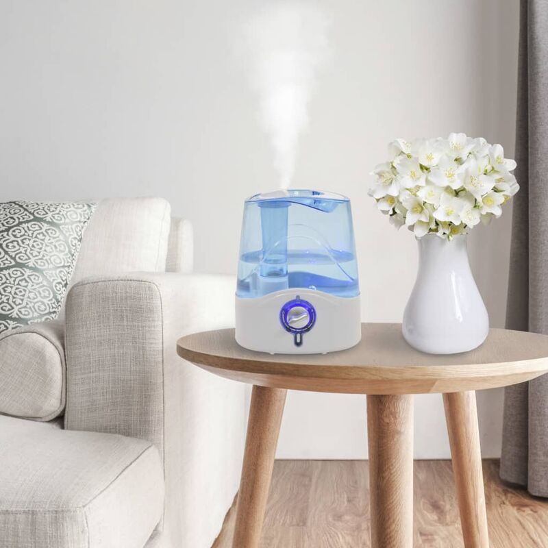 

humidificador ultrasónico vapor frío luz nocturna 6 l 300 ml/h - Rogal