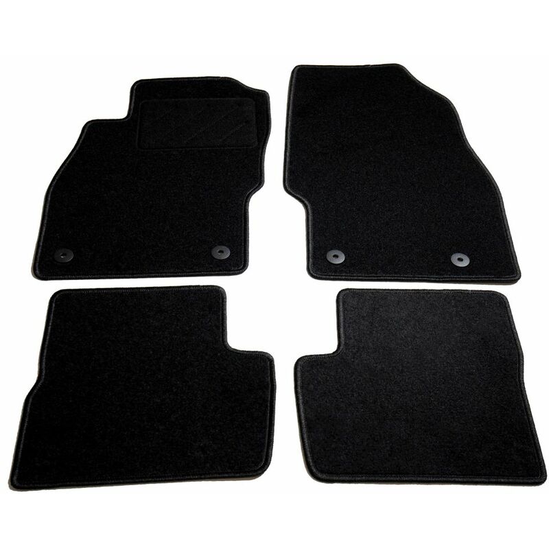 

juego de alfombrillas para coche 4 piezas para opel corsa d - Rogal