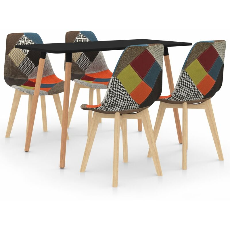 

Rogal - juego de comedor 5 piezas multicolor