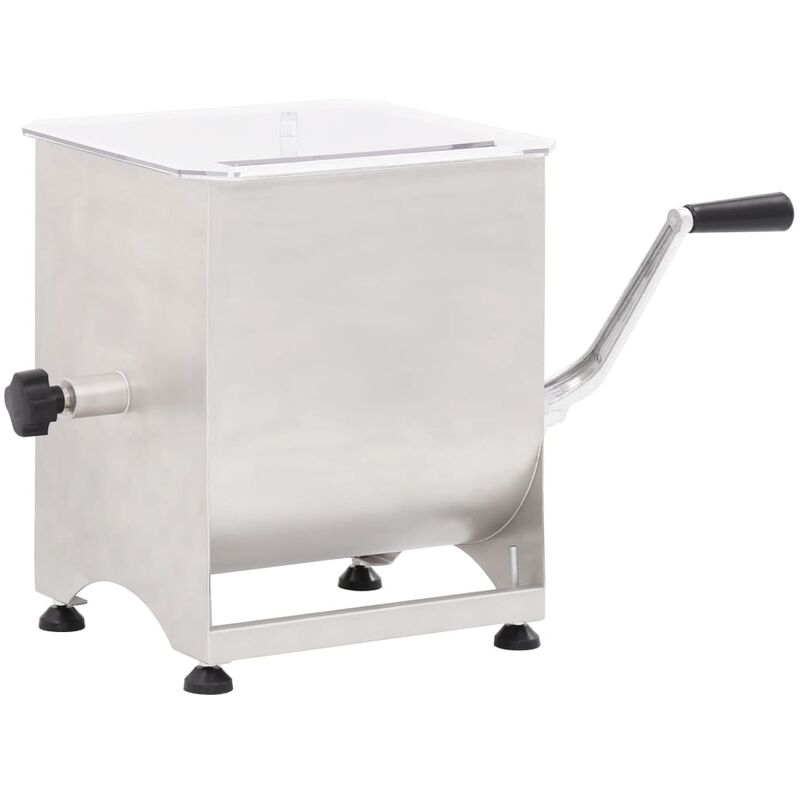 

mezcladora de carne con caja engranajes acero inox. plateado - Rogal