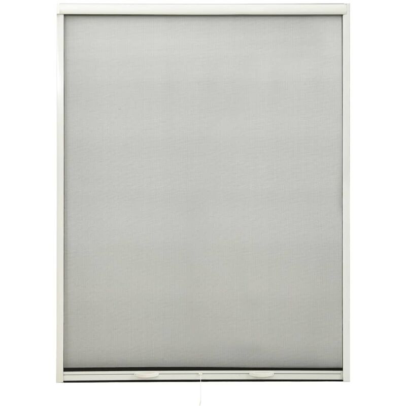 

mosquitera enrollable para ventanas blanco 130x170 cm - Rogal