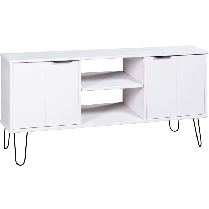 

Rogal mueble de tv new york range madera maciza de pino blanco Rogal