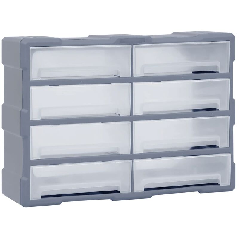 

organizador multicajones con 8 cajones grandes 52x16x37 cm - Rogal