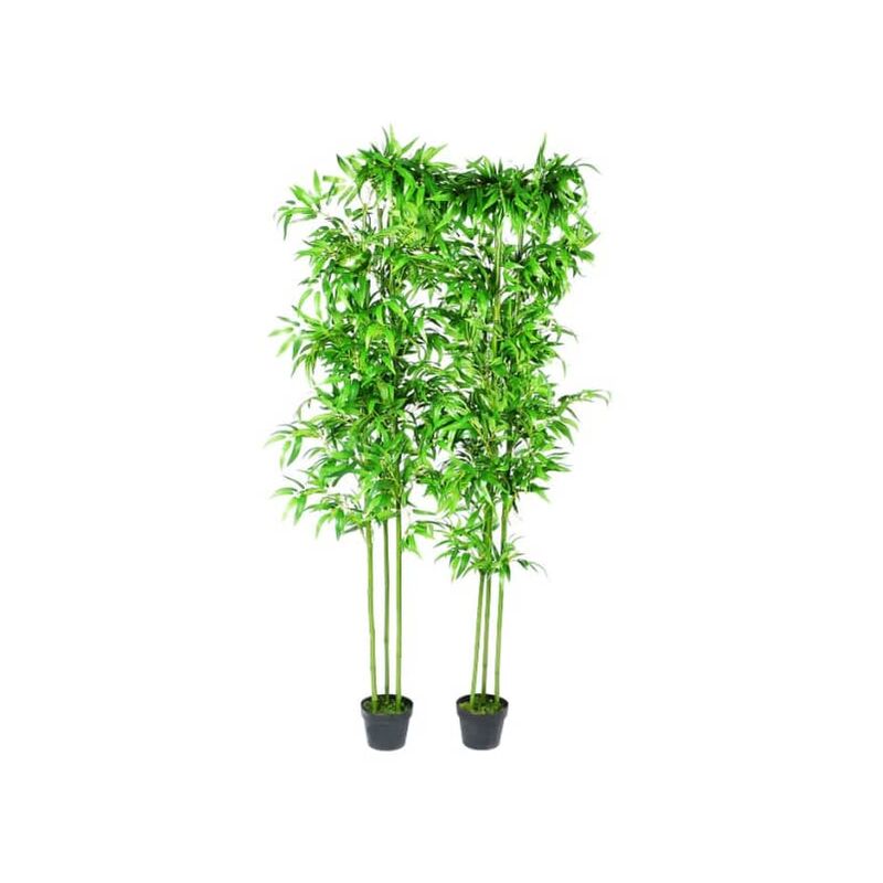 

planta artificial de bambú set de 2 unidades 190 cm - Rogal