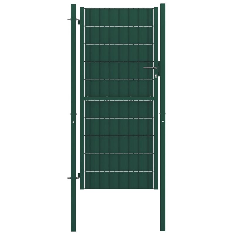 

Rogal puerta de valla de pvc y acero verde 100x164 cm Rogal