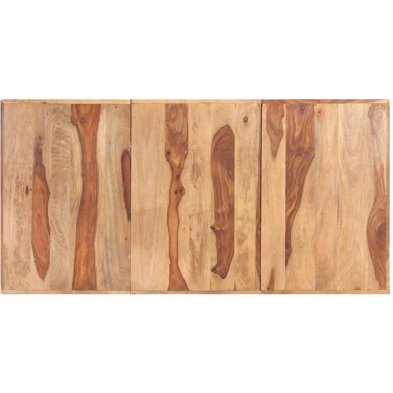 

superficie de mesa madera maciza de sheesham 16 mm 200x100 cm - Rogal