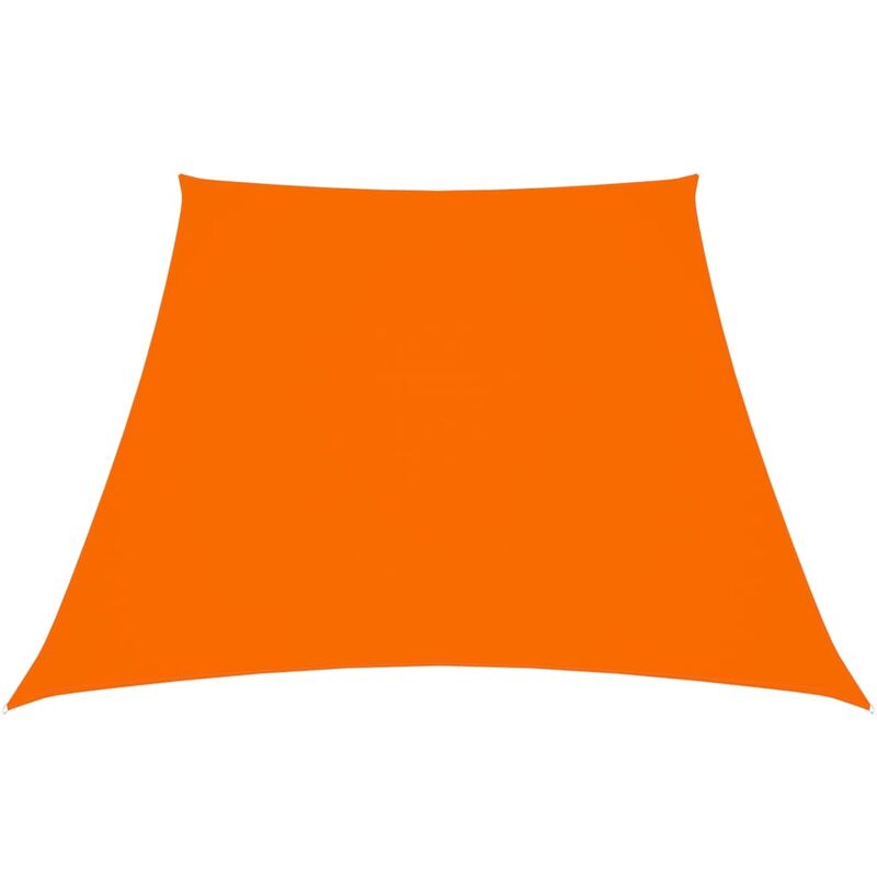 

toldo de vela trapezoidal de tela oxford naranja 4/5x4 m - Rogal