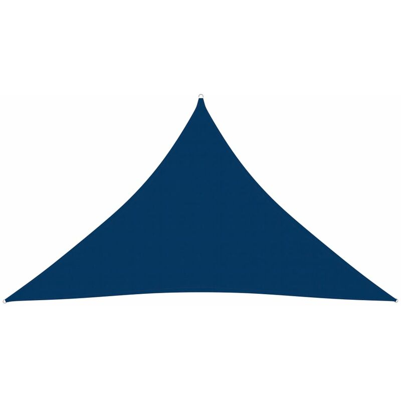 

toldo de vela triangular de tela oxford azul 3,5x3,5x4,9m - Rogal