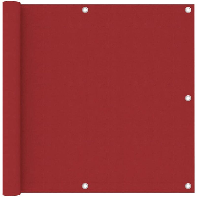 

Rogal toldo para balcón tela oxford rojo 90x600 cm Rogal