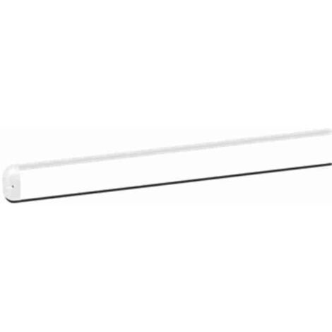 Roger - BA/68/4 VARILLA DE ALUMINIO PINTADO DE 4 METROS DE LARGO CON PROFUNDIDAD EN CAUCHO Y CUBIERTA LED