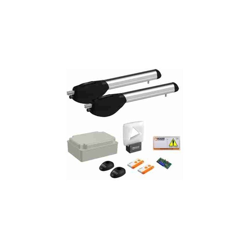Kit R20/310 kit motoréducteur pour portails jusqu'à 2,5 mt - 230V - court - rapide - Roger