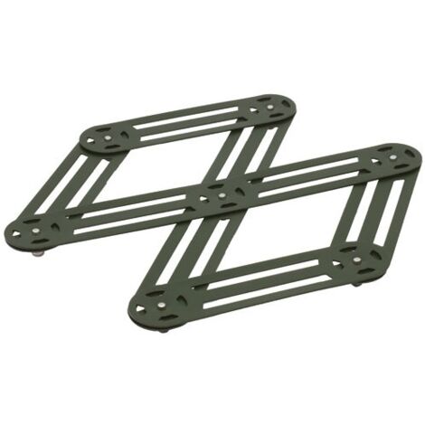 Roger Orfèvre - Dessous de plat étirable vert sapin 25x12 cm