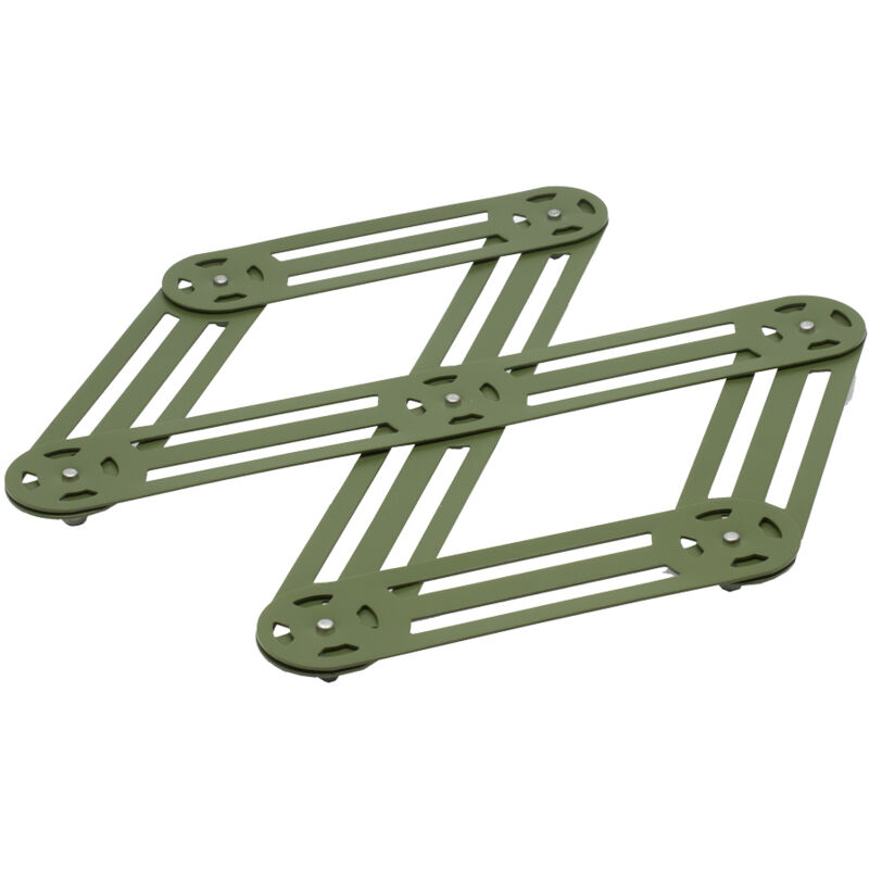 Roger Orfèvre - Le dessous de plat étirable en cuivre 25x12 cm de chez Roger Orfevre allie éléga