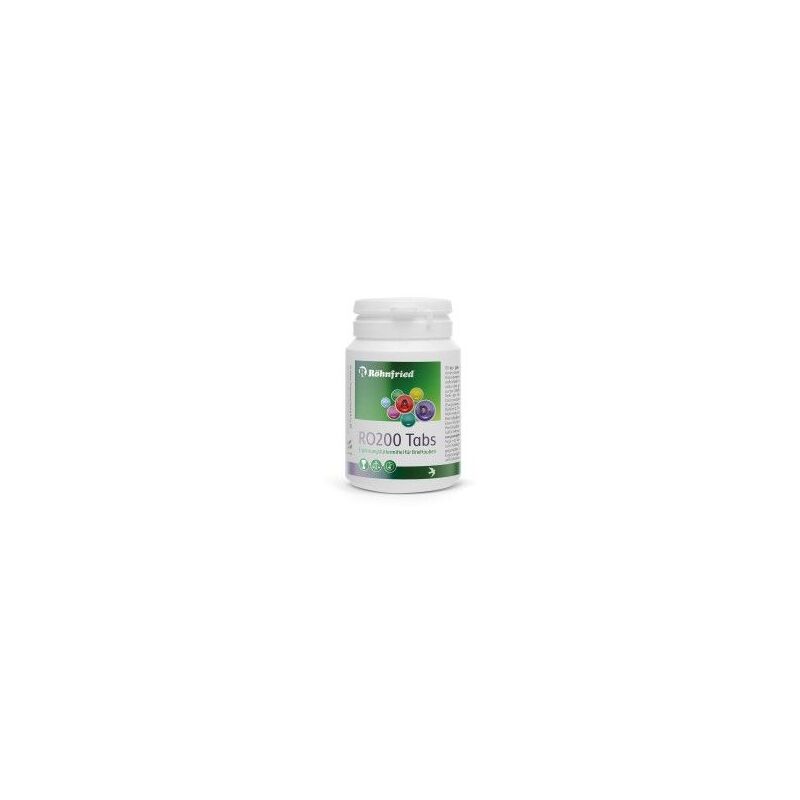 

Suplemento para aves RO 200 TABS ROHNFRIED 50 gr