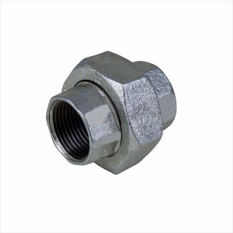 Rohr Verschraubung 1 1/2 3/2 Zoll IG DN40 Holländer Temperguss Gewinde Fitting
