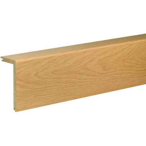 Rohrabdeckleiste FRA02 MDF Eiche 50 x 100 x 2400 mm foliert - Neuhofer