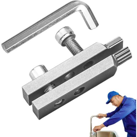 Rohrauszieher – Multifunktions-Klempnerausrüstung für Dusche und Erweiterung – Pumpe aus Kohlenstoffstahl mit ergonomischem Griff – Reparatur von Warmwasserbereiterrohren