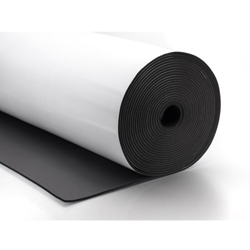 Boni-Shop® Rohrisolierung Selbstklebend, Isoliermatte, Dämmmatte 6 Mm, Insul Roll Xt