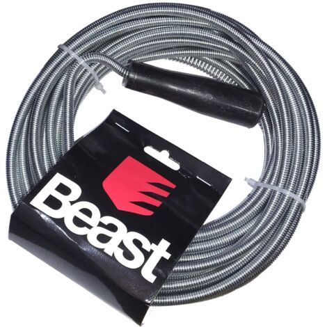 Rohrreinigungswelle Abfluss Ablauf Spirale 8mm, Länge 10m