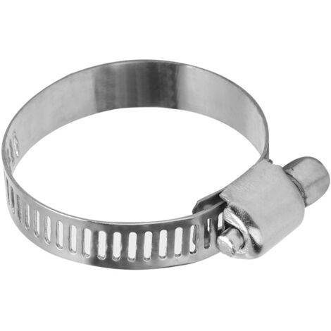 Rohrschelle [Korrosionsschutz] – 10er-Pack verstellbare Edelstahlschellen für Durchmesser von 20–35 mm mit Schneckengetriebe