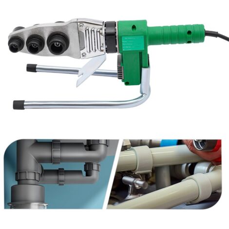 Rohrschweißgerät 20-32 mm Rohrschweißmaschine Wasserrohrschweißgerät 1500 Watt mit Display