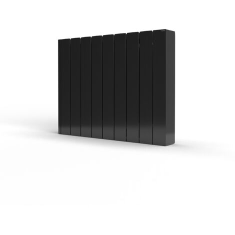 ROINTE - Radiateur connecté BELIZE II 8 éléments 1500W Noir - BRFB1500RAD3