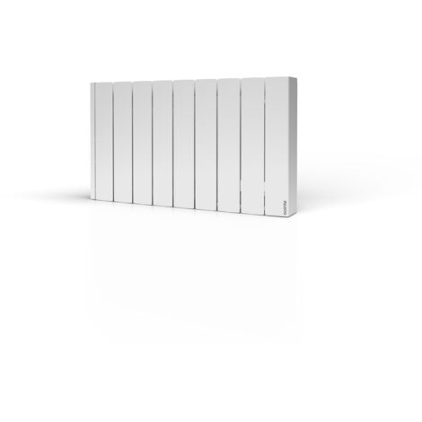 ROINTE - Radiateur connecté BELIZE II BAS 8 éléments 1000W Blanc - BRFW1000RADC4