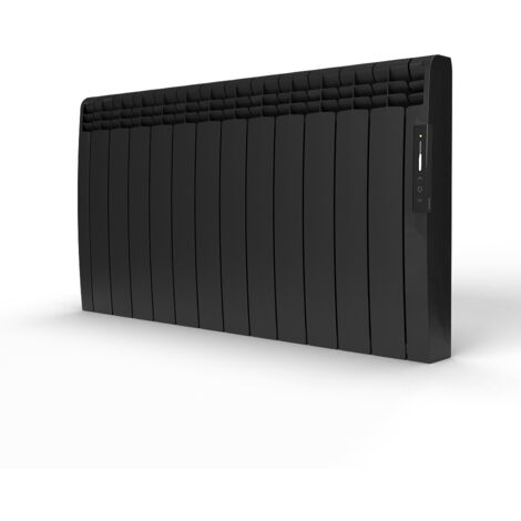 ROINTE - Radiateur connecté EOINIQ 12 éléments 1800W Noir texturé - ERFB1800RAD2