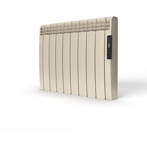 ROINTE - Radiateur connecté EOINIQ 8 éléments 1200W Oyster White - ERFO1200RAD2