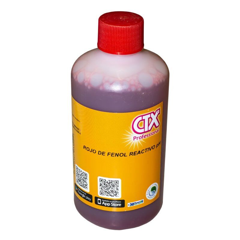 Ctx - Rojo De Phenol. Botella 250 Ml Reactivo Para Ph