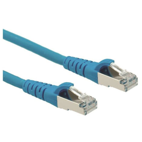 Roline cat6a s/ftp cu lszh ethernet kabel blau 1.5m