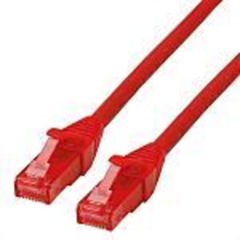 ROLINE Patchkabel Cat.6 UTP, Component Level, LSOH, rot, 5 m