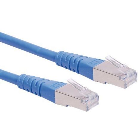 ROLINE Patchkabel Kat.6 Class E S/FTP PiMF blau 7m