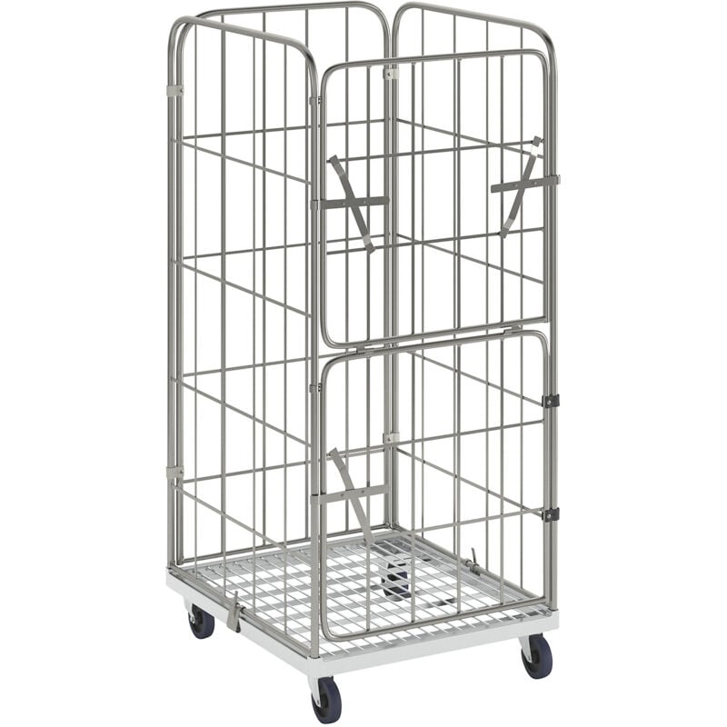 Kaiserkraft - frankel Roll-conteneur modulaire, socle roulant en