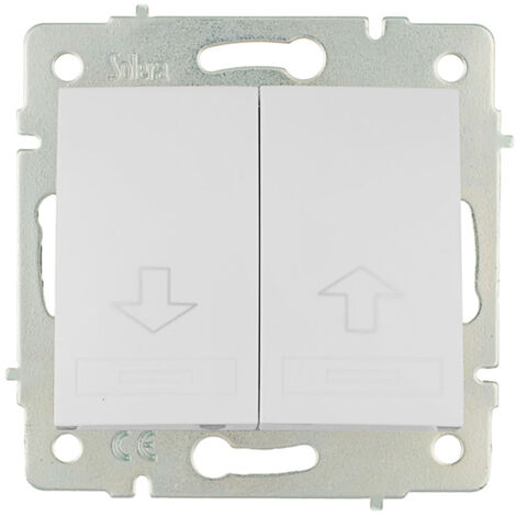 Rolladenschalter 10AX 250V Europa-Serie Solera ERP20QC
