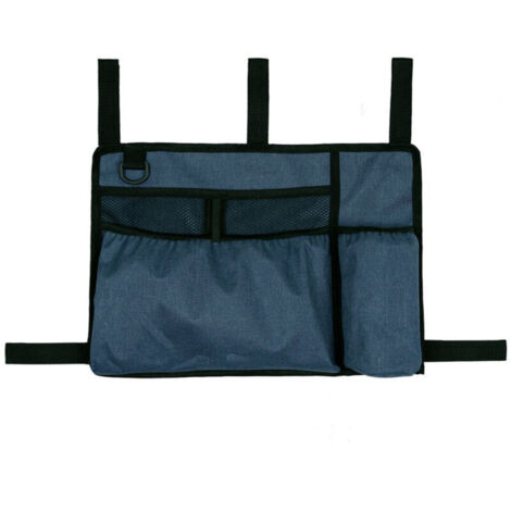 Rollatortasche mit Armlehnen – Freihändige Aufbewahrungstasche mit Getränkehalter – Wasserabweisend – Geeignet für Senioren und ältere Menschen